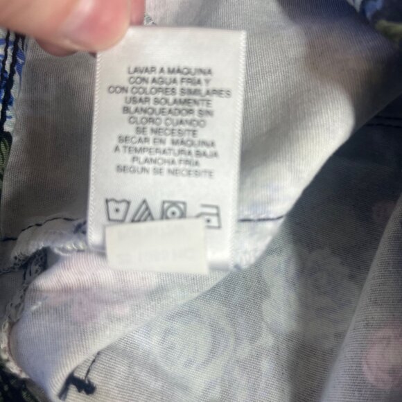 Jordache Girls Floral Print Jegging Pull On Pants Size Large New - Picture 7 of 9